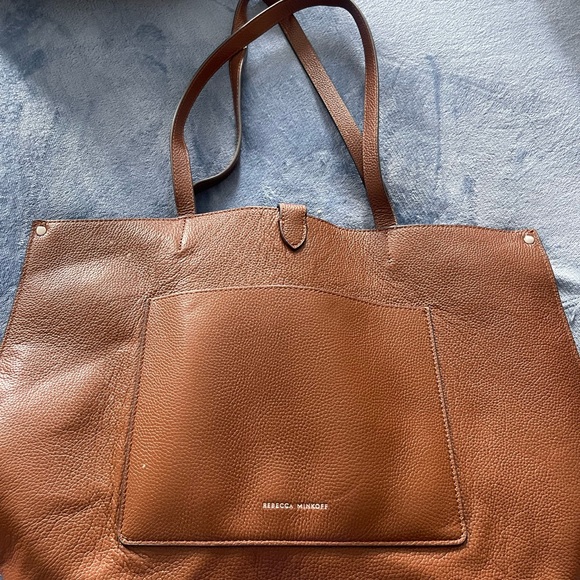 Mansur Gavriel Handbags - Mansur Gavriel Tan Leather Tote